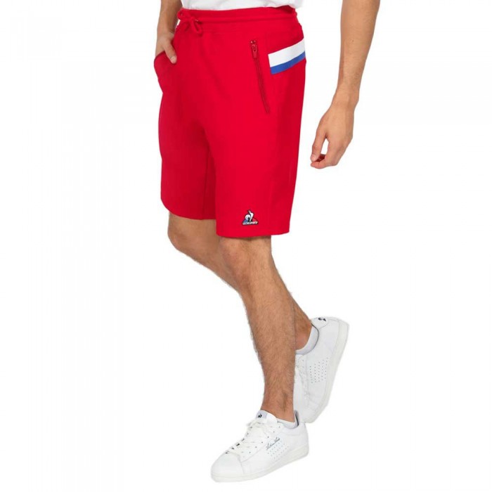[해외]르꼬끄 Tri N°1 Sweat Shorts Rouge Electro