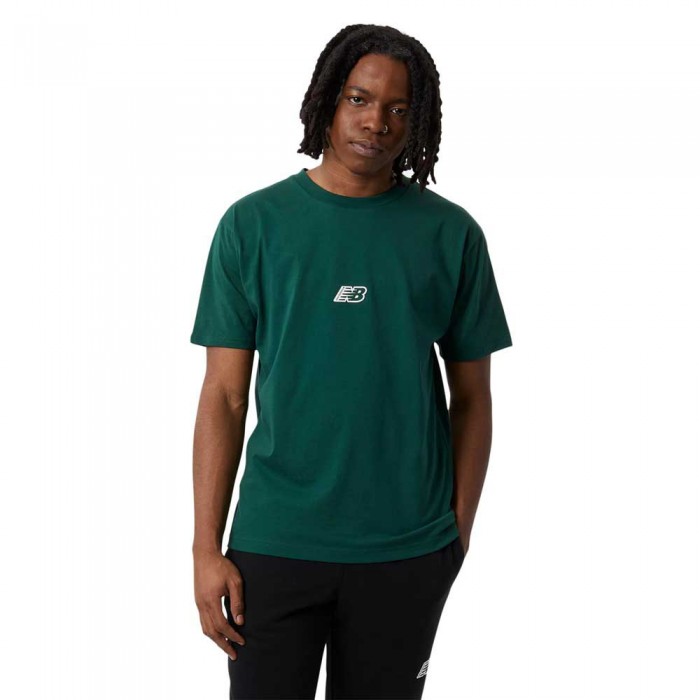 [해외]뉴발란스 Essentials Graphic Short Sleeve T-Shirt Nightwatch Green