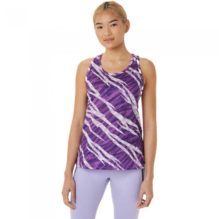 [해외]아식스 Wild Camo Sleeveless T-Shirt 6139011176 Orchid / Lavender Glow
