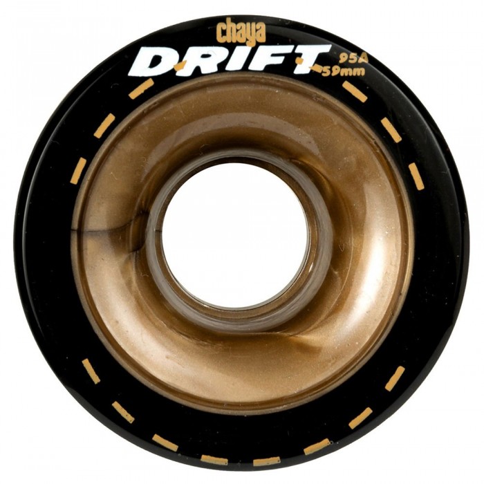 [해외]CHAYA 스케이트 바퀴 Drift 14138913032 Gold / Black