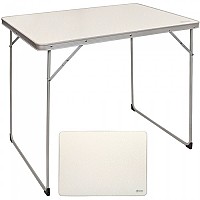 [해외]AKTIVE Folding Camping Table 80x60x70cm 4138510284 White