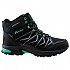 [해외]ELBRUS Mabby Mid WP 하이킹화 4139263423 Black / Biscay Green