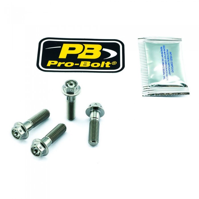 [해외]PRO BOLT 앞바퀴 차축 나사 TIFAPINCH160R 9139166886 Silver