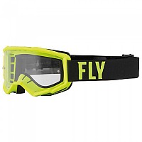 [해외]FLY RACING 키즈 마스크 스크린 Focus 9139005668 Yellow Fluo / Black