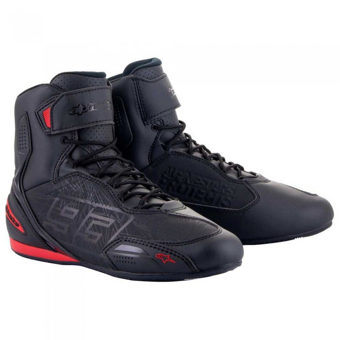 [해외]알파인스타 오토바이 신발 Austin Riding 9138237321 Black / Bright Red