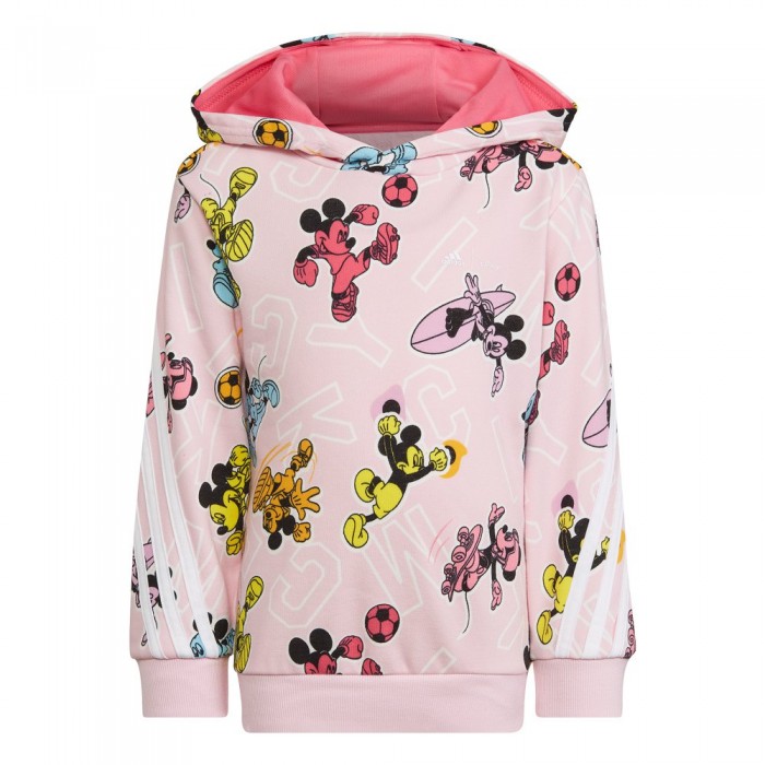 [해외]아디다스 풀 지퍼 스웨트셔츠 X Disney Mickey Mouse 15138971912 Pink