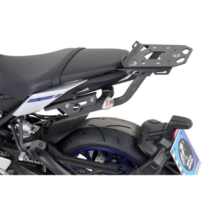 [해외]HEPCO BECKER 마운팅 플레이트 미니rack Yamaha MT-09 17 6604557 01 05 9139088506 Anthracite