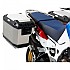 [해외]HEPCO BECKER Xplorer Cutout Honda CRF 1000 Africa Twin 18-19 6519512 00 22-00-40 사이드 케이스 장착 9139095173 Silver