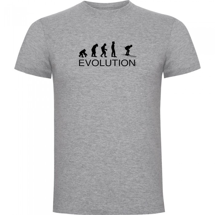 [해외]KRUSKIS 반팔 티셔츠 Evolution 스키 5139292057 Heather Grey