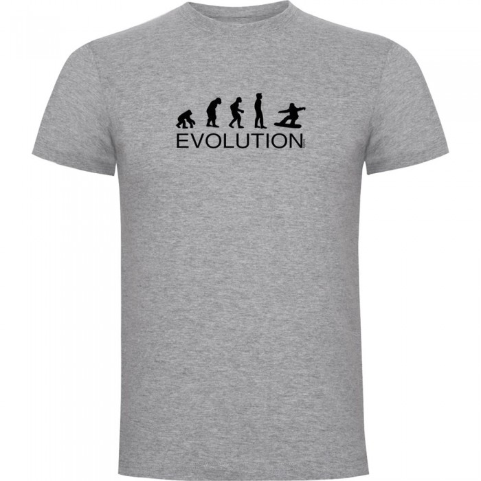 [해외]KRUSKIS 반팔 티셔츠 Evolution Snowboard 5139292065 Heather Grey