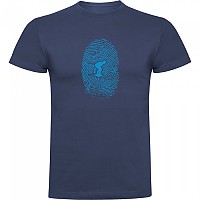 [해외]KRUSKIS 반팔 티셔츠 스키er Fingerprint 5139292920 Denim Blue