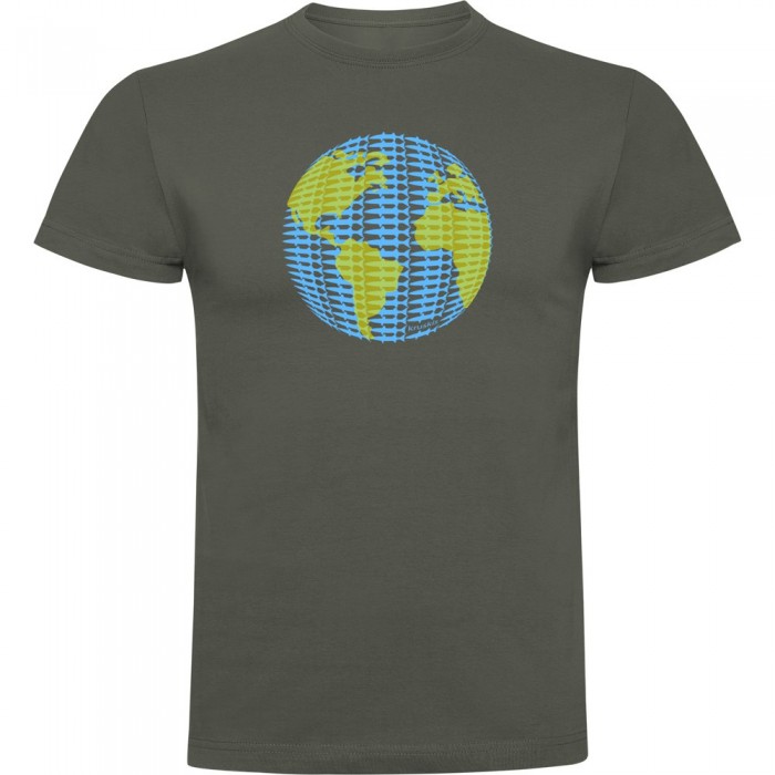 [해외]KRUSKIS Barracuda World 반팔 티셔츠 10139291614 Dark Army Green