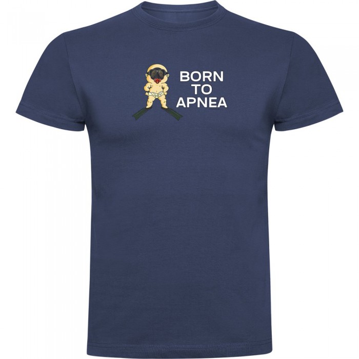 [해외]KRUSKIS Born To Apnea 반팔 티셔츠 10139291736 Denim Blue