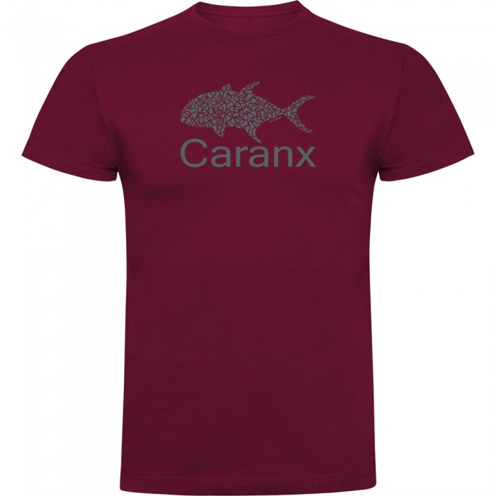 [해외]KRUSKIS Caranx 반팔 티셔츠 10139291835 Dark Red
