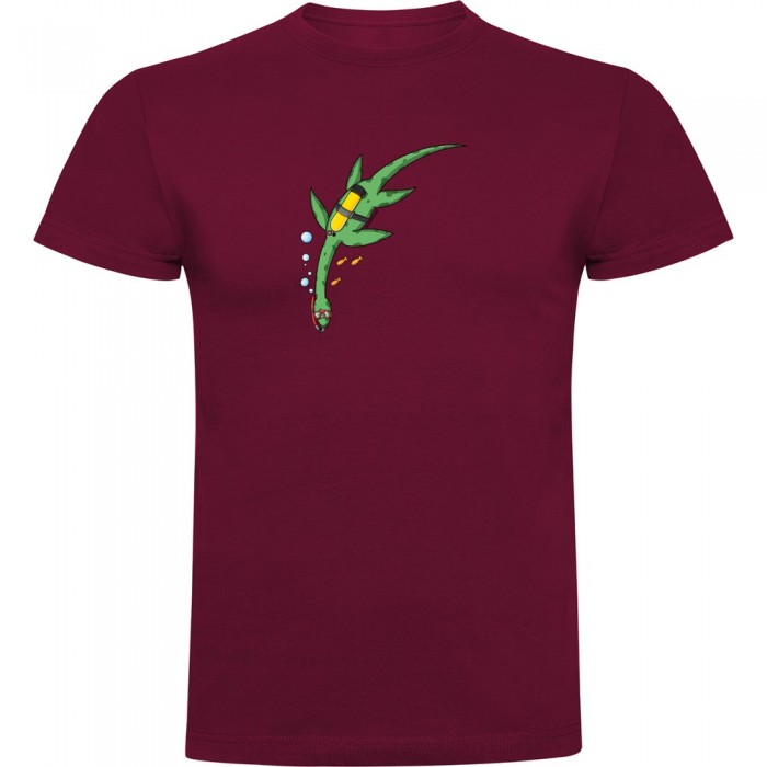 [해외]KRUSKIS Dino Dive 반팔 티셔츠 10139291923 Dark Red