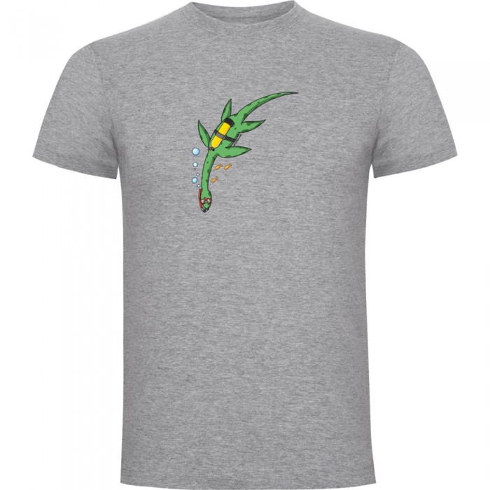 [해외]KRUSKIS Dino Dive 반팔 티셔츠 10139291925 Heather Grey