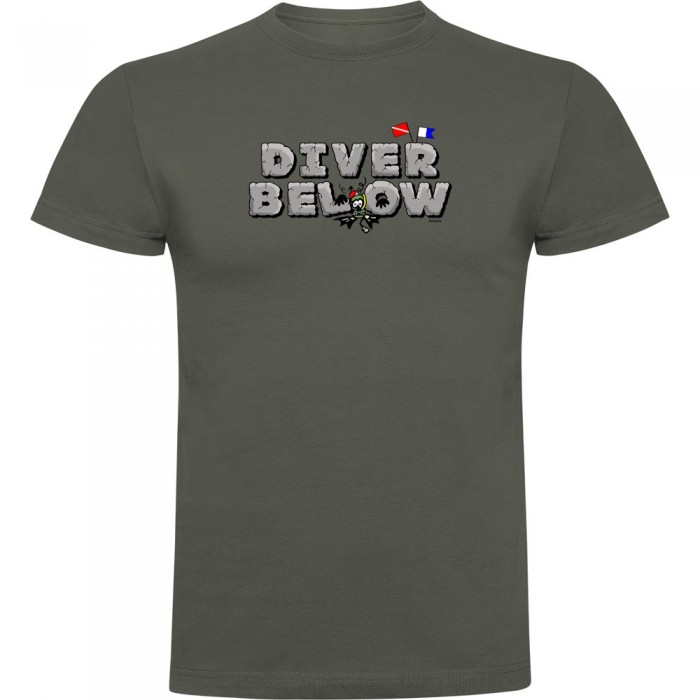 [해외]KRUSKIS Diver Below 반팔 티셔츠 10139291954 Dark Army Green