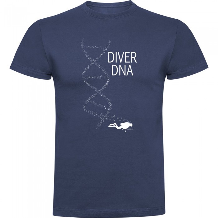 [해외]KRUSKIS 반팔 티셔츠 Diver DNA 10139291960 Denim Blue