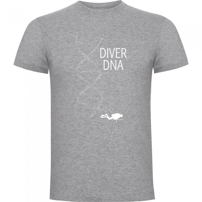 [해외]KRUSKIS 반팔 티셔츠 Diver DNA 10139291961 Heather Grey