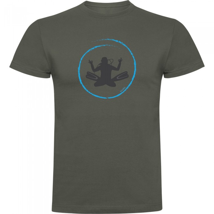 [해외]KRUSKIS 반팔 티셔츠 Diver Zen 10139291970 Dark Army Green