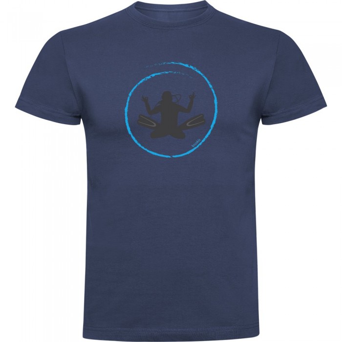 [해외]KRUSKIS 반팔 티셔츠 Diver Zen 10139291972 Denim Blue