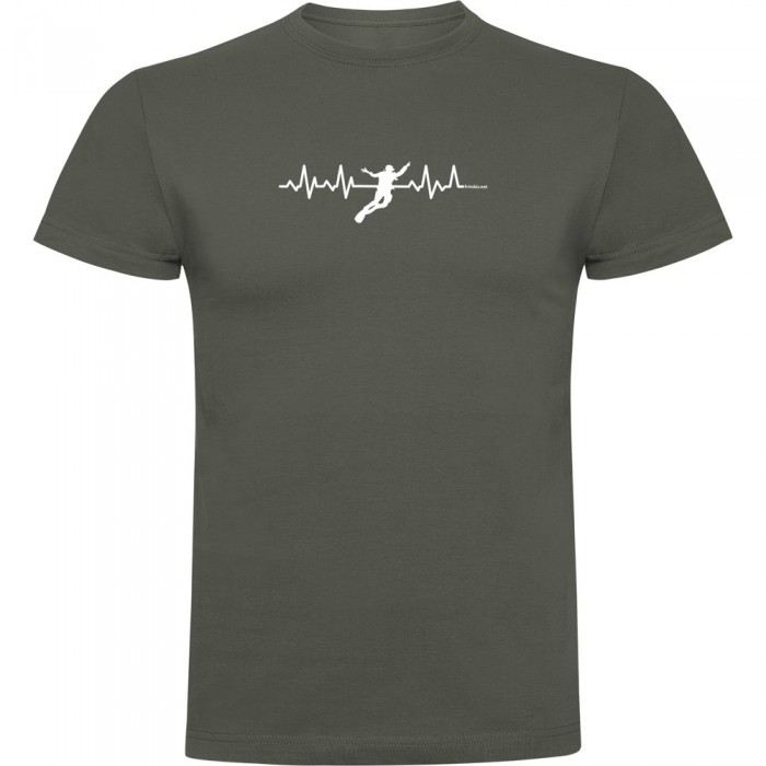[해외]KRUSKIS 반팔 티셔츠 Diving Heartbeat 10139291974 Dark Army Green