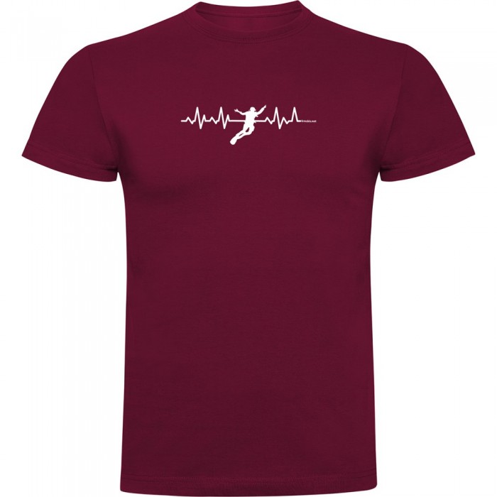[해외]KRUSKIS Diving Heartbeat 반팔 티셔츠 10139291975 Dark Red