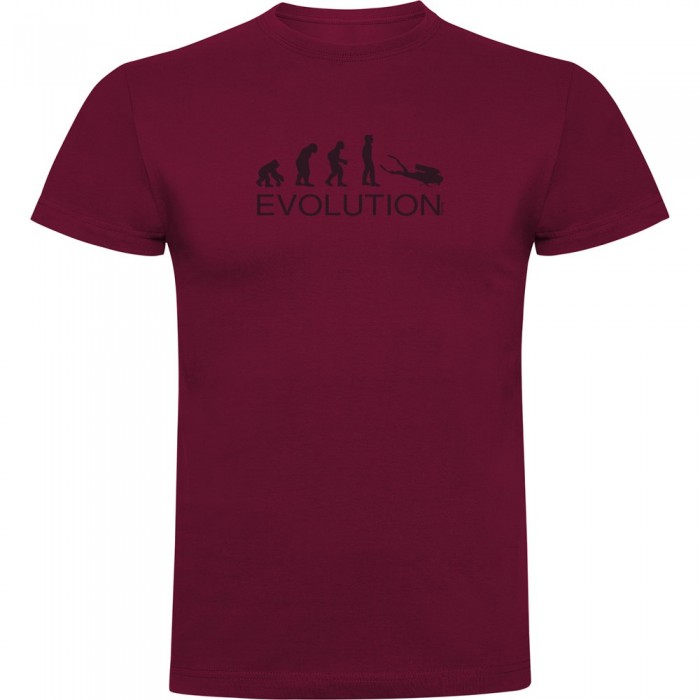 [해외]KRUSKIS Evolution Diver 반팔 티셔츠 10139292019 Dark Red