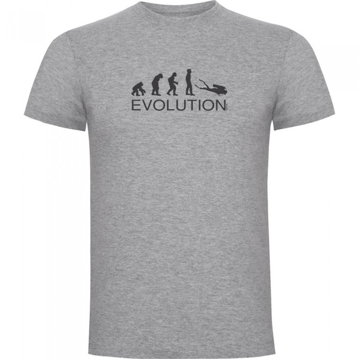 [해외]KRUSKIS Evolution Diver 반팔 티셔츠 10139292021 Heather Grey