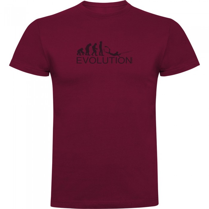 [해외]KRUSKIS Evolution Spearfishing 반팔 티셔츠 10139292067 Dark Red