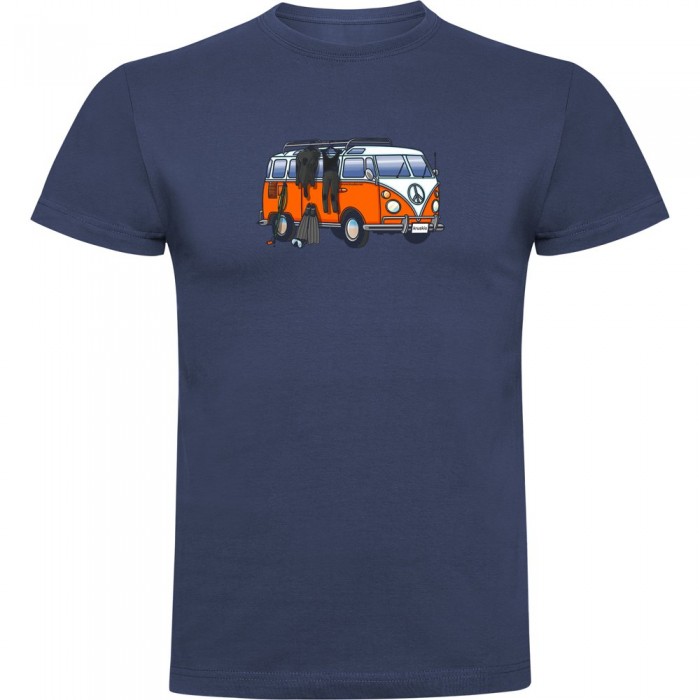 [해외]KRUSKIS Hippie Van Spearfish 반팔 티셔츠 10139292328 Denim Blue