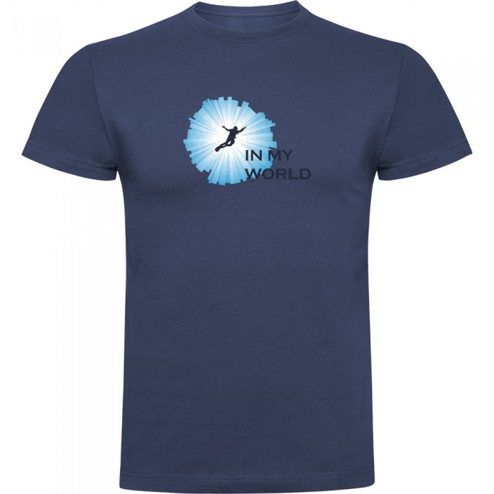 [해외]KRUSKIS In My World 반팔 티셔츠 10139292380 Denim Blue