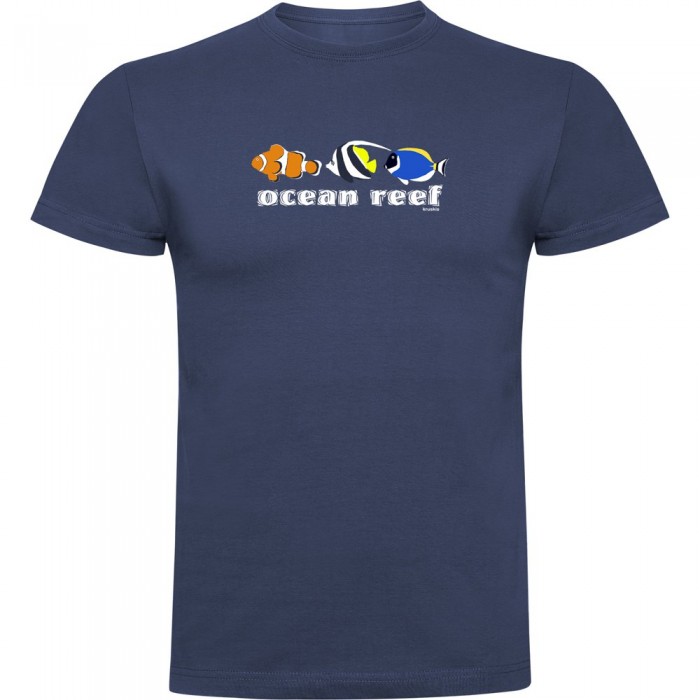 [해외]KRUSKIS Ocean Reef 반팔 티셔츠 10139292624 Denim Blue