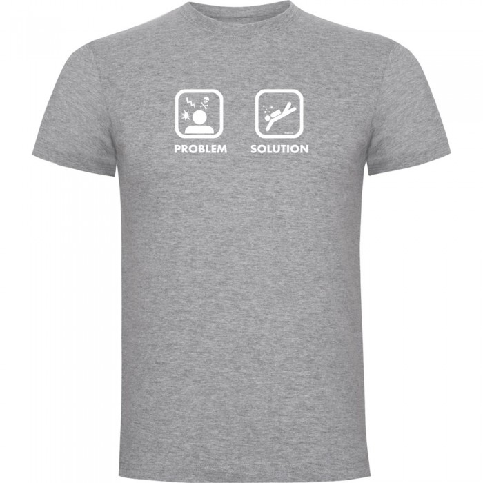 [해외]KRUSKIS 프로blem 솔루션 Dive 반팔 티셔츠 10139292689 Heather Grey