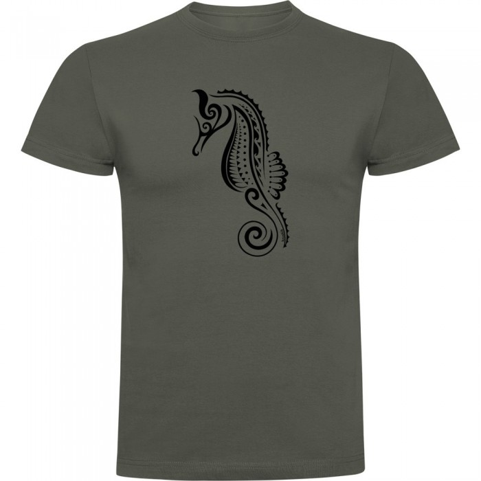 [해외]KRUSKIS 반팔 티셔츠 Seahorse Tribal 10139292790 Dark Army Green