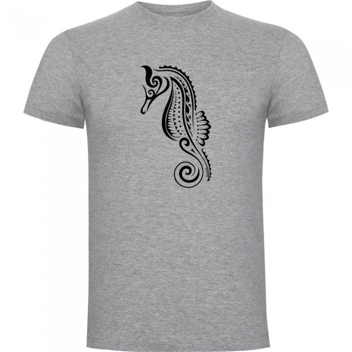 [해외]KRUSKIS 반팔 티셔츠 Seahorse Tribal 10139292793 Heather Grey