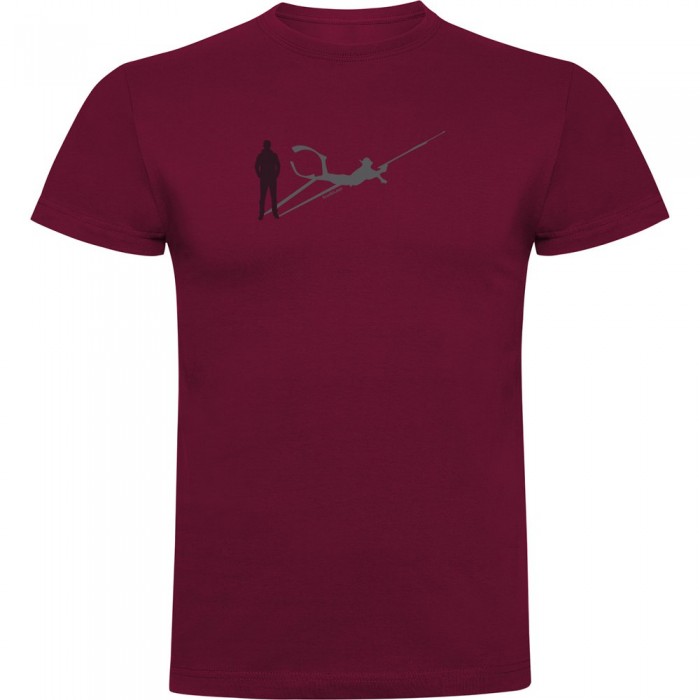 [해외]KRUSKIS Shadow Spearfish 반팔 티셔츠 10139292855 Dark Red