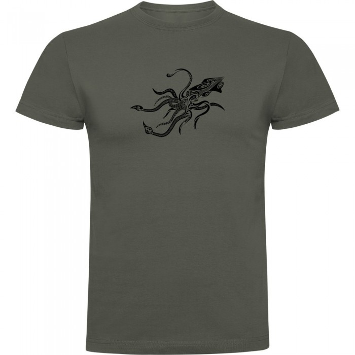 [해외]KRUSKIS Squid Tribal 반팔 티셔츠 10139293030 Dark Army Green