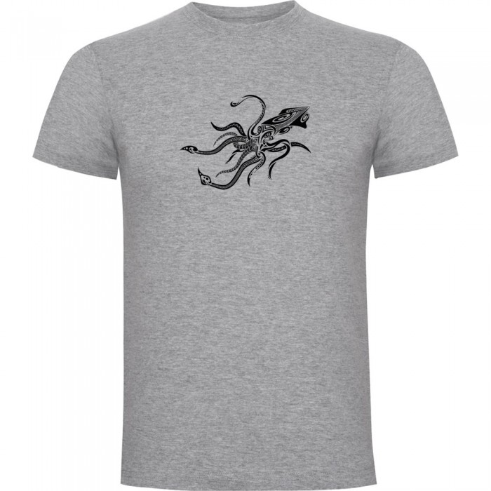 [해외]KRUSKIS Squid Tribal 반팔 티셔츠 10139293033 Heather Grey