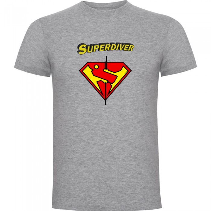 [해외]KRUSKIS Super Diver 반팔 티셔츠 10139293121 Heather Grey