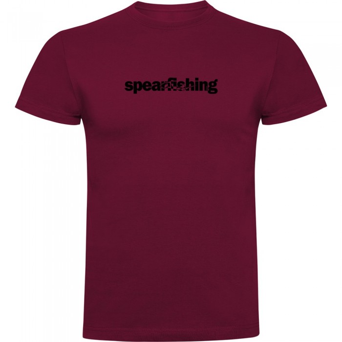 [해외]KRUSKIS Word Spearfishing 반팔 티셔츠 10139293315 Dark Red