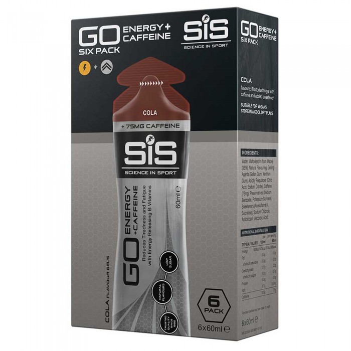 [해외]SIS 에너지 젤 Go Energy + Caffeine Cola 60ml 7138476895 Grey