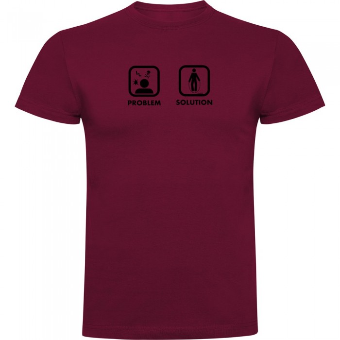 [해외]KRUSKIS 프로blem 솔루션 Train 반팔 티셔츠 7139292707 Dark Red