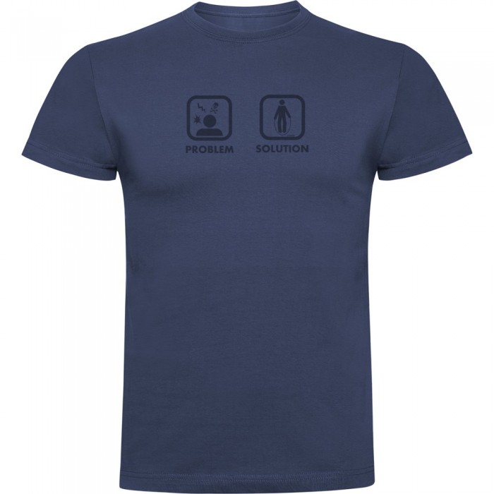 [해외]KRUSKIS 프로blem 솔루션 Train 반팔 티셔츠 7139292708 Denim Blue