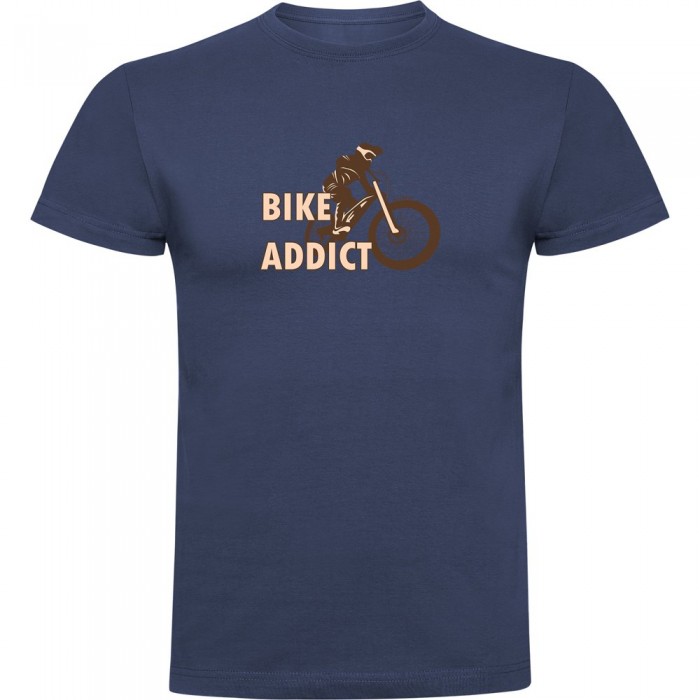 [해외]KRUSKIS Bike Addict 반팔 티셔츠 1139291700 Denim Blue