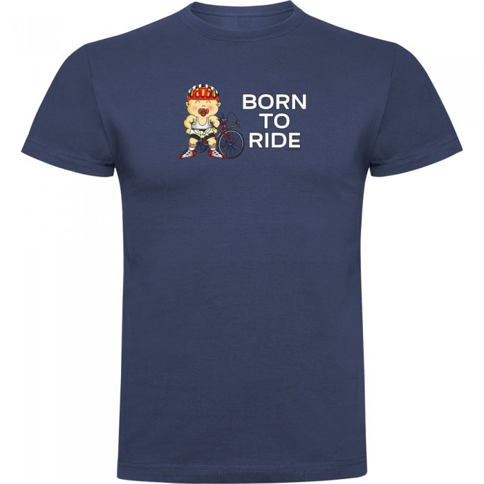 [해외]KRUSKIS Born To Ride 반팔 티셔츠 1139291774 Denim Blue