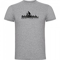 [해외]KRUSKIS Enjoy your City 반팔 티셔츠 1139292001 Heather Grey
