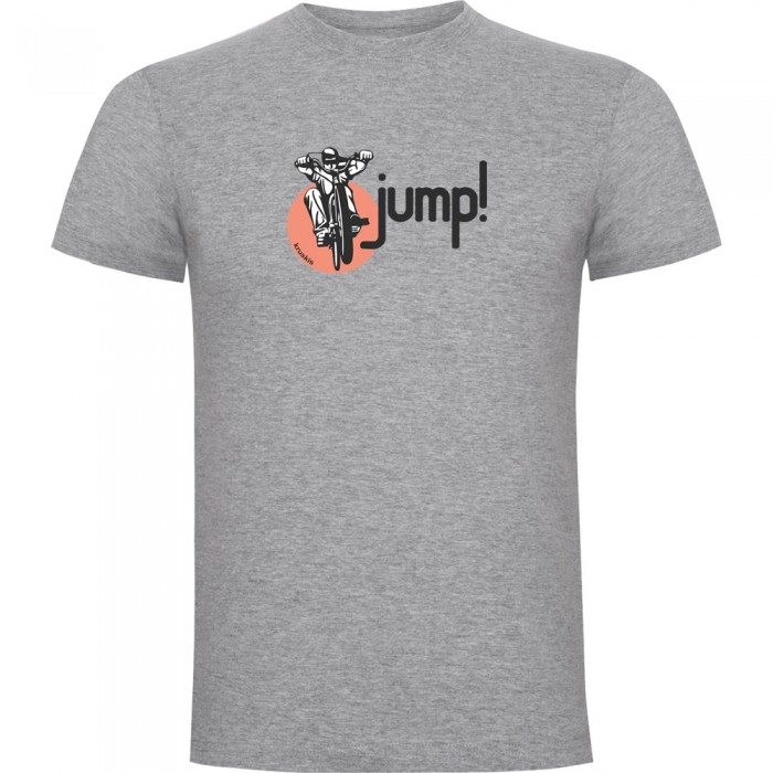 [해외]KRUSKIS Jump 반팔 티셔츠 1139292393 Heather Grey