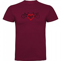 [해외]KRUSKIS Love 반팔 티셔츠 1139292512 Dark Red