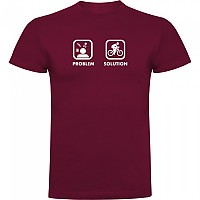 [해외]KRUSKIS 프로blem 솔루션 Bike 반팔 티셔츠 1139292659 Dark Red